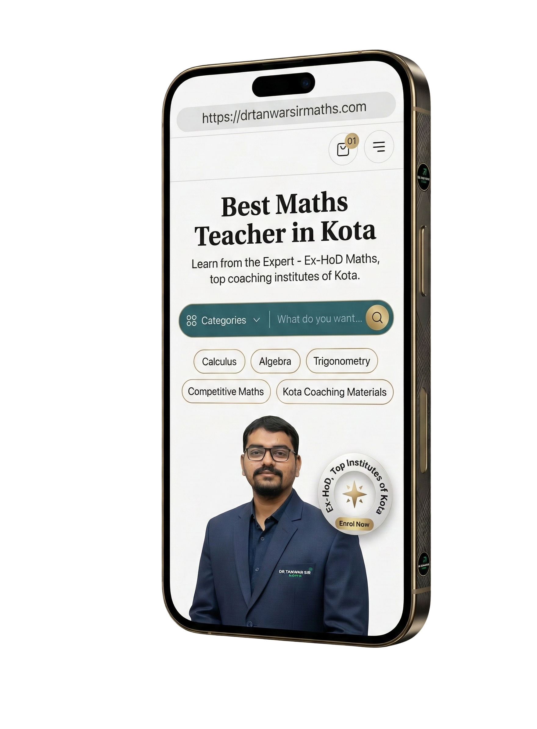 Dr. Tanwar Sir on Mobile